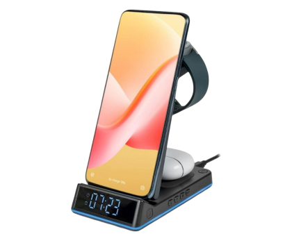 Ładowarka do smartfonów Thomson Stacja ładująca Galaxy 3w1 Budzik